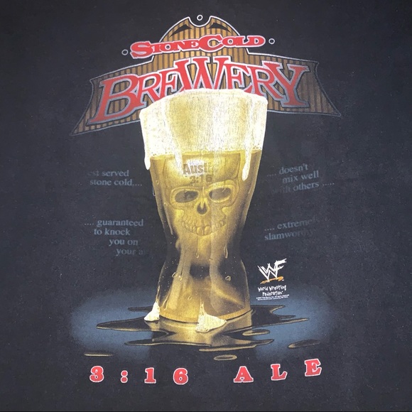 90s Stone Cold Steve Austin Shirt Men XL Wrestling - Picture 3 of 6